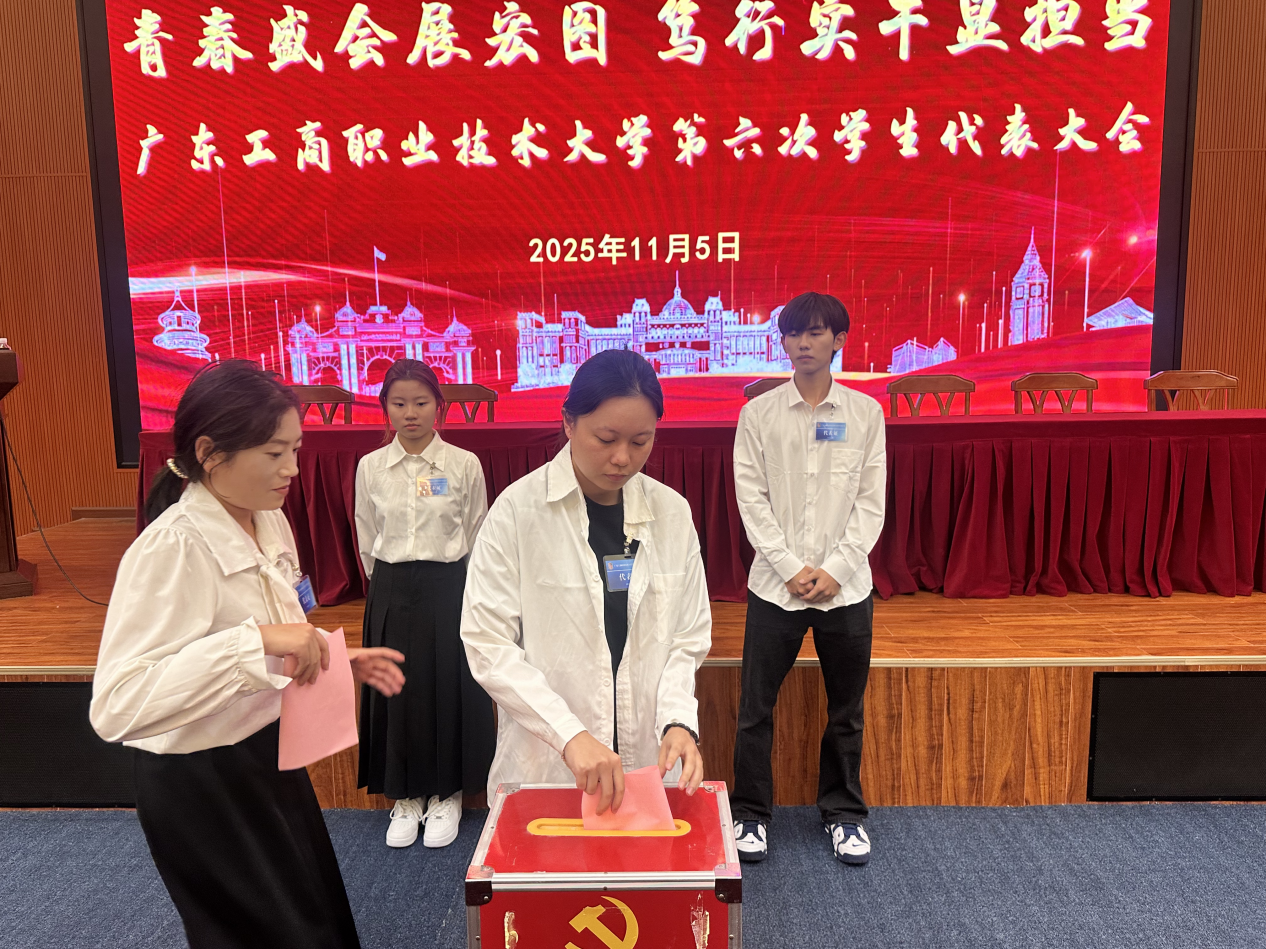 图为委员投票选举4